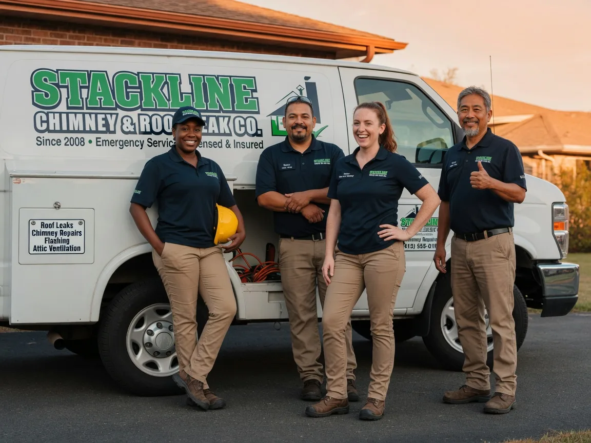 Chimney flashing repair company in Lewisville, ID